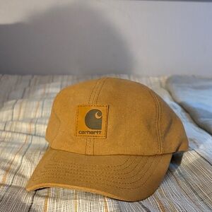 Vintage Carhartt Men's Brown Logo Hat